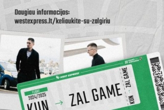 Skriskite kartu su komanda: "Žalgiris" sirgaliams siūlo unikalią kelionių patirtį